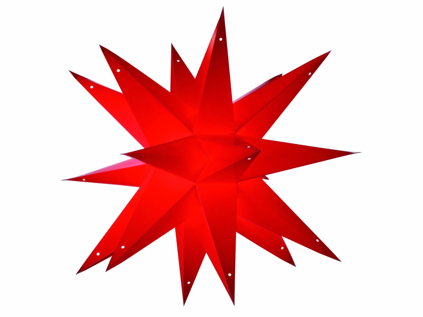 Bild von starlightz noël red earth friendly Leuchtstern