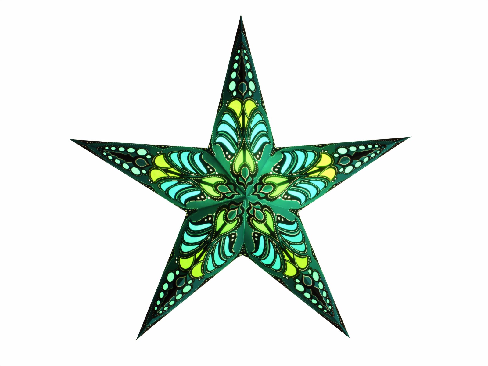 Bild von starlightz ramadasa teal earth friendly Leuchtstern