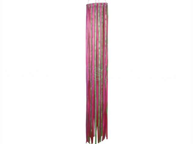 Bild von Feenwindspiel pink-grün-lila 90 cm