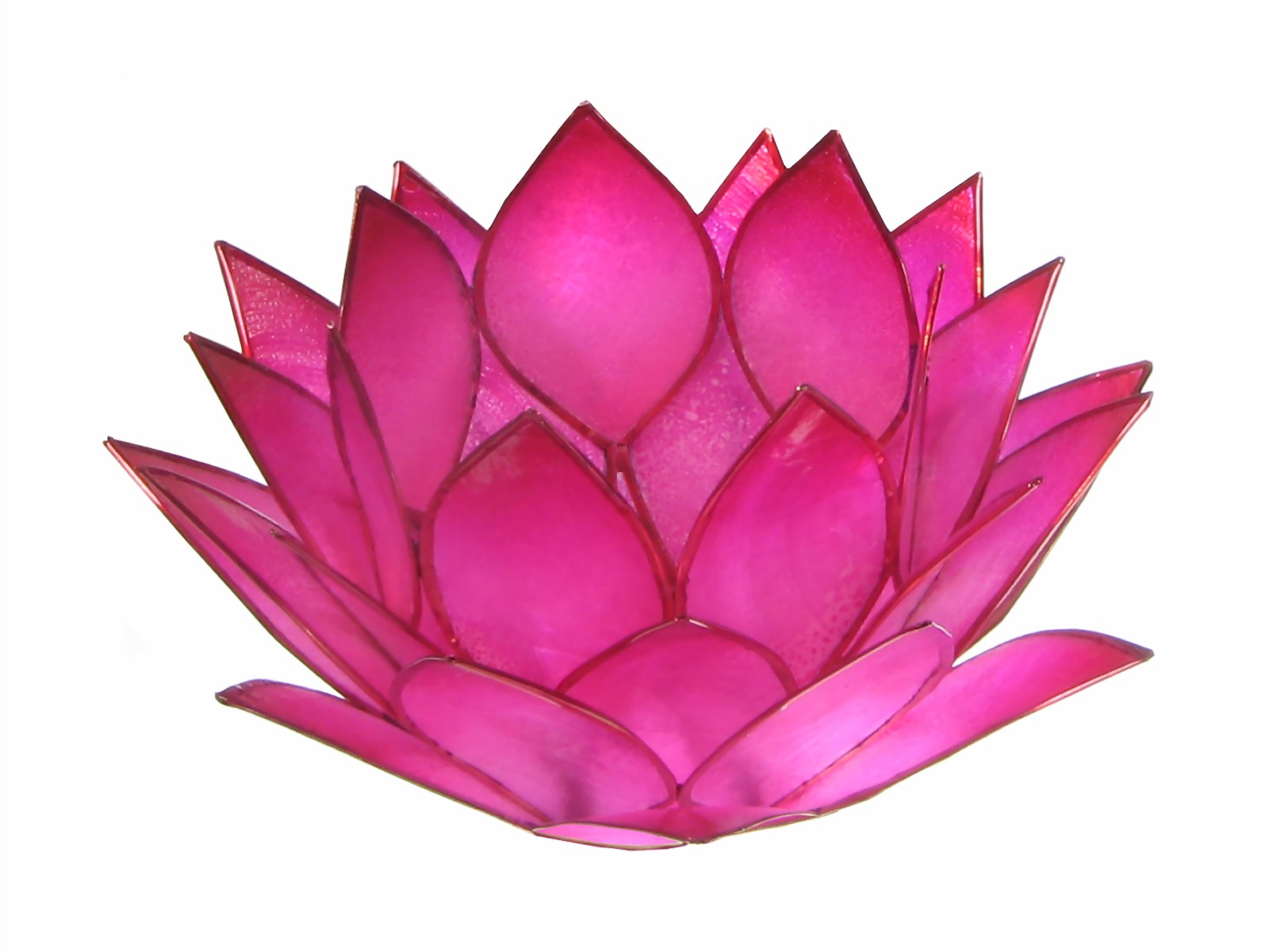 Bild von Teelicht Lotus-Licht pink-pink